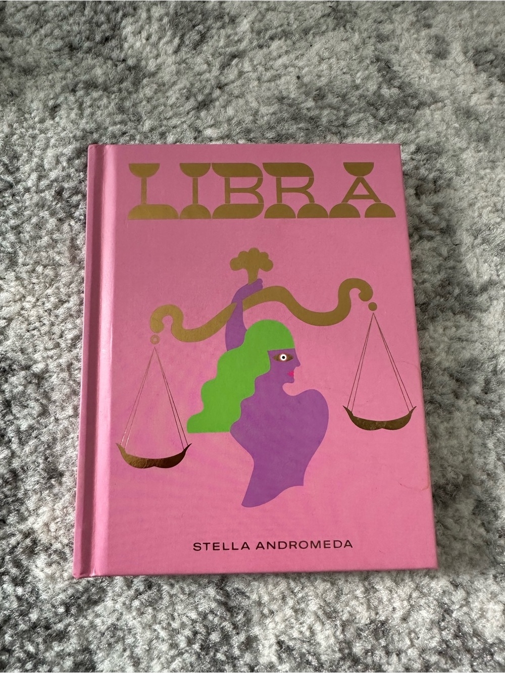 LIBRA Pink Hardcover Book by STELLA ANDROMEDA